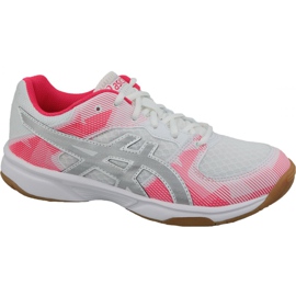 Scarpe da pallavolo Asics Gel-Tactic Gs Jr 1074A014-101 bianca grigio