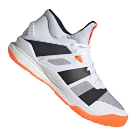 Scarpe adidas Stabil X Mid M F33827 bianco bianco