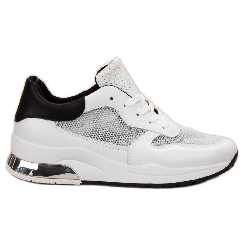SHELOVET Scarpe sportive con rete bianca