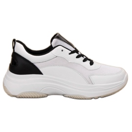 SHELOVET Scarpe sportive bianche bianca