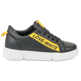 Jumex Adoro le scarpe sportive nero giallo