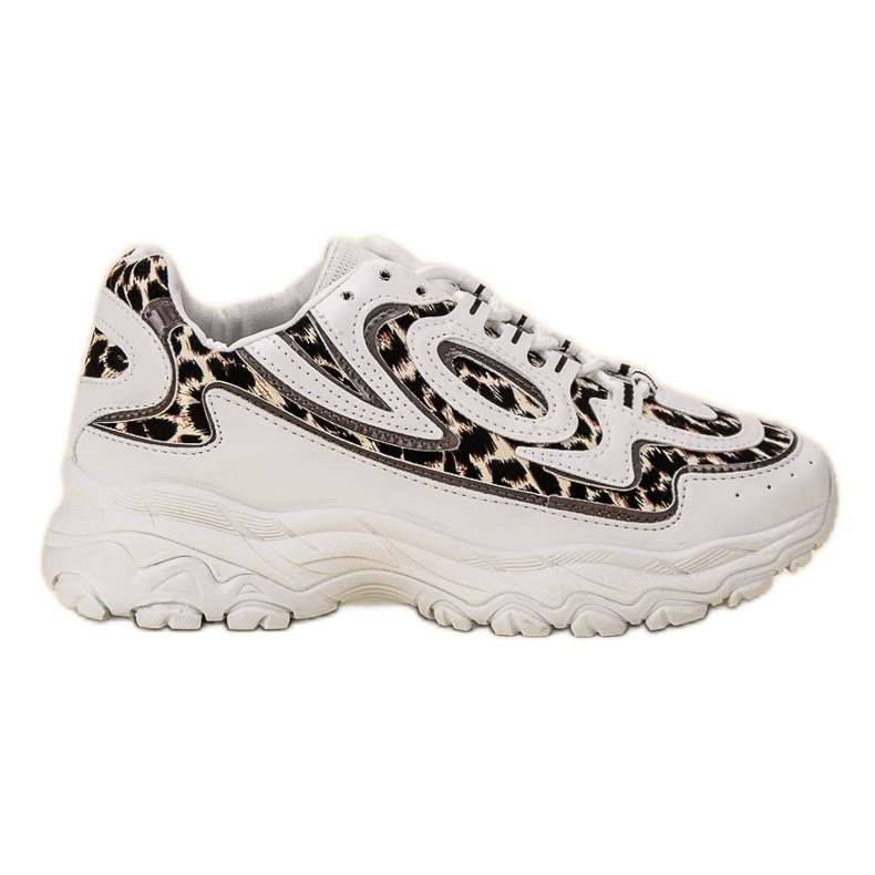 Kayla Scarpe sportive da donna bianca marrone