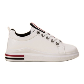 SHELOVET Scarpe sportive bianche bianco