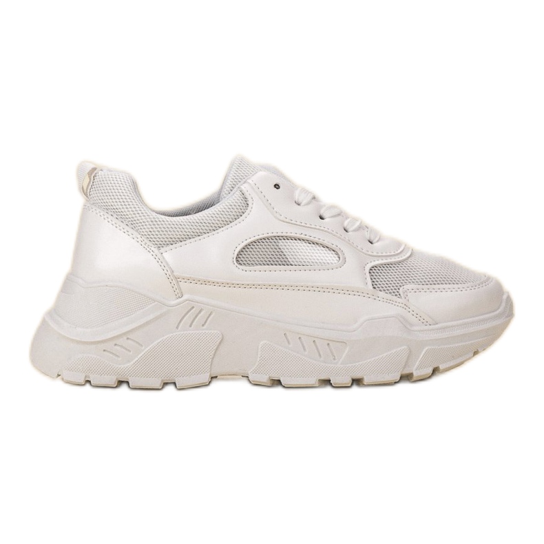 SHELOVET Scarpe da ginnastica alla moda bianca