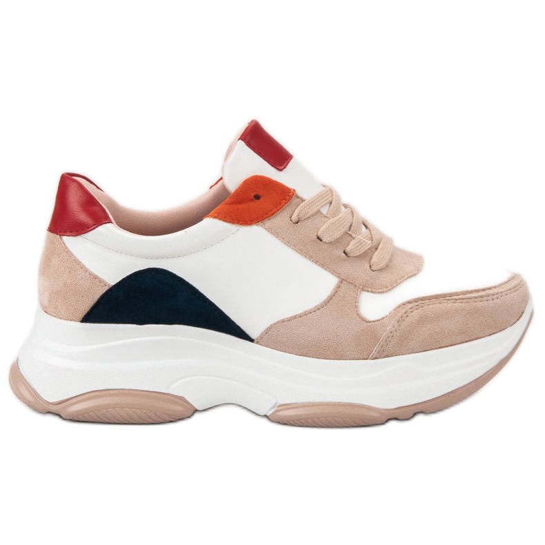 SDS Scarpe da ginnastica leggere marrone multicolore