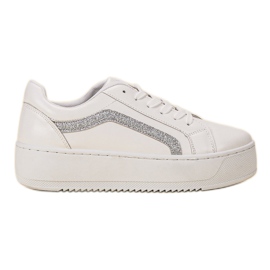 SHELOVET Scarpe sportive sulla piattaforma bianca