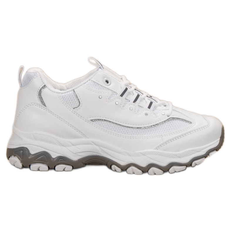 SHELOVET Scarpe sportive comode bianca