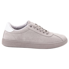 Ideal Shoes Scarpe stringate grigie grigio