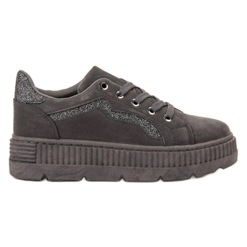 SHELOVET Scarpe da ginnastica grigie grigio