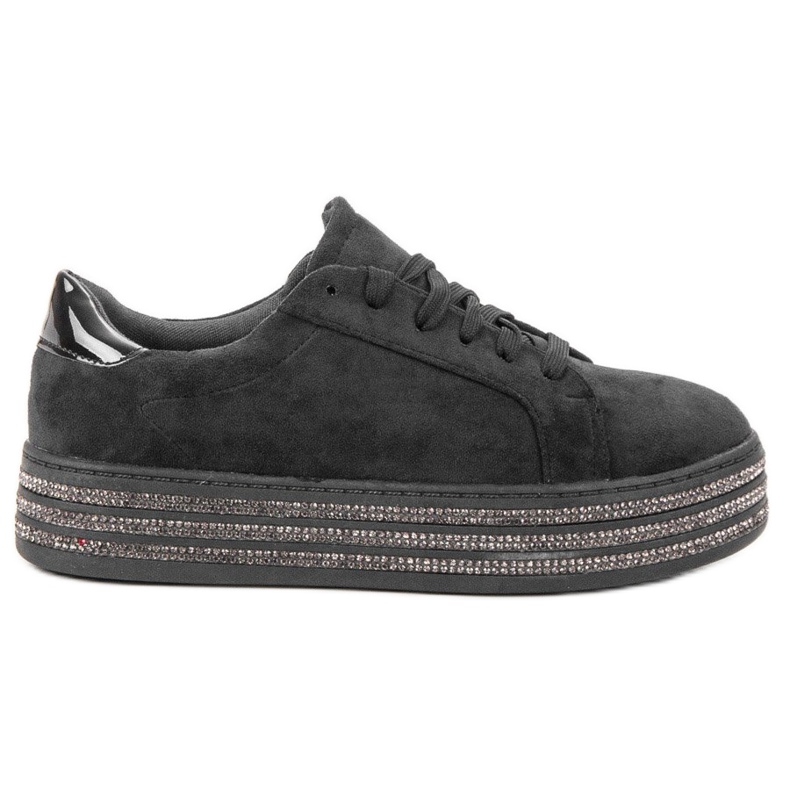 Bestelle Scarpe sportive in pelle scamosciata nero