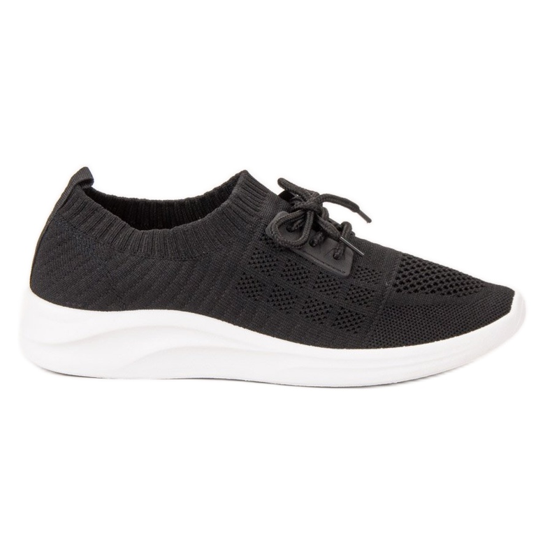 Ideal Shoes Calzature sportive in tessuto nero
