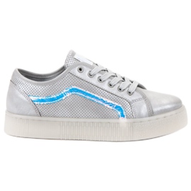 SHELOVET Scarpe casual da donna grigio