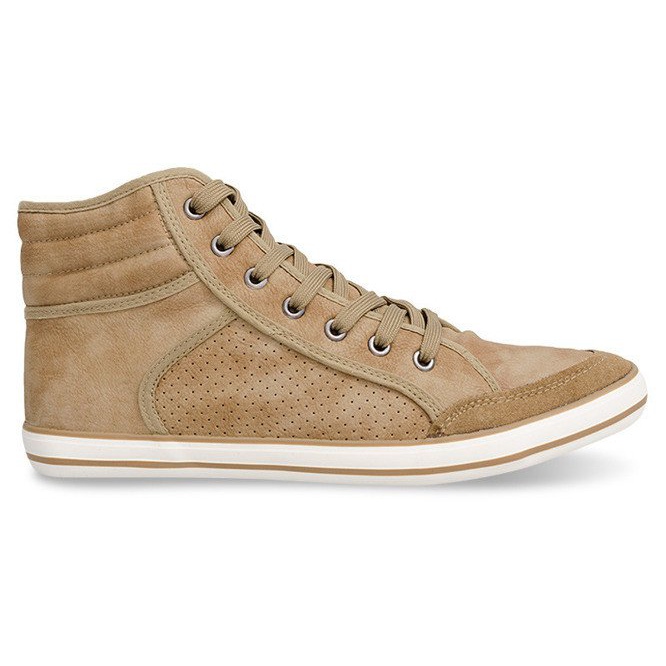 501 Sneakers boxer alte color cammello marrone