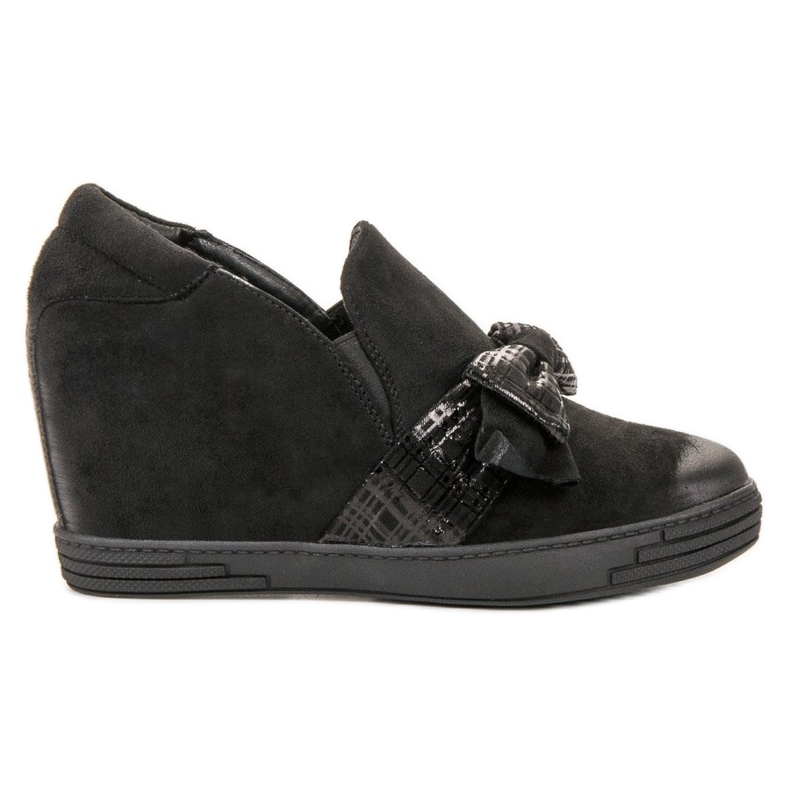Vinceza Vizi per scarpe con zeppa nero