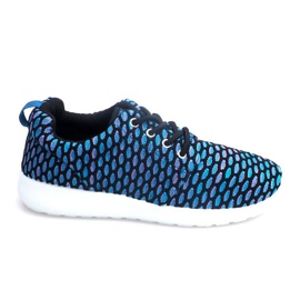 Sneakers sportive KA537 Navy blu navy