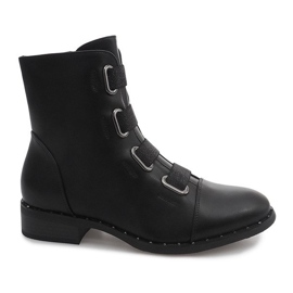 Stivali caldi con gomme 6229-1 Nero