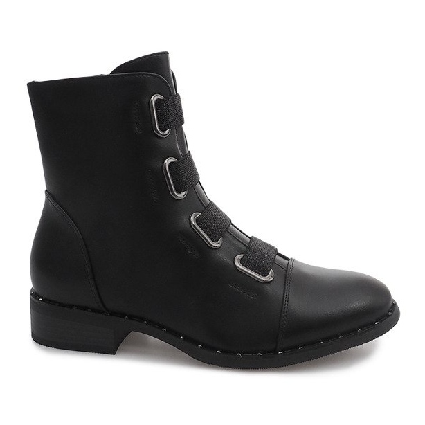 Stivali caldi con gomme 6229-1 Nero