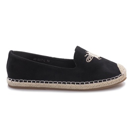 Espadrillas nere Landberry nero