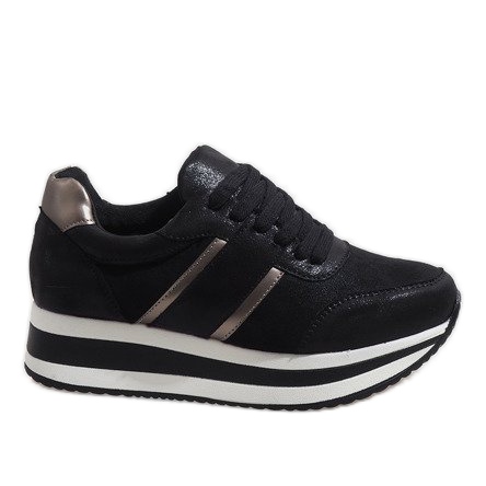 Sneakers nere sulla piattaforma 99-09 nero