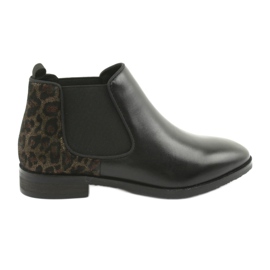 Caprice Stivali da donna in pelle 25327 Nero