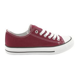 Sneakers stringate Atletico CNSD-1 bordeaux bianco multicolore