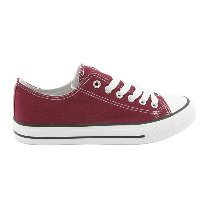 Sneakers stringate Atletico CNSD-1 bordeaux bianco multicolore