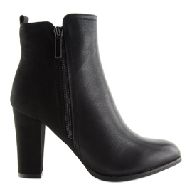 Stivali neri con tacco alto Z191 Black nero