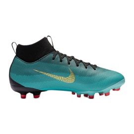 Nike Mercurial Superfly 6 Academy Gs CR7 Mg Jr AJ3111-390 scarpe da calcio blu