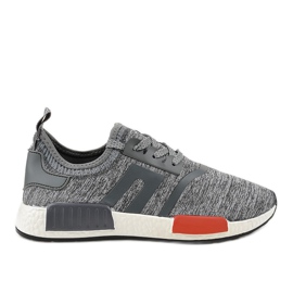 Scarpe sportive grigie MD01B-3 grigio