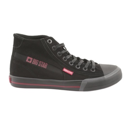 Sneaker nere maschili di Big Star 174084 nero