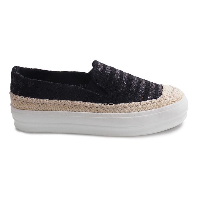 Sneakers Espadrillas GH001 Nero