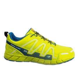 Sportowe Sneakers Sneakers RS82716-4M VERDE / BLU giallo