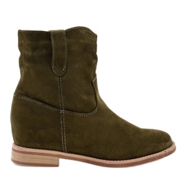 NC837 slip-on in camoscio verde