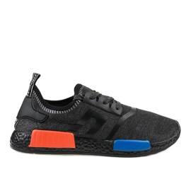 Scarpe sportive nere MD01A-6 nero