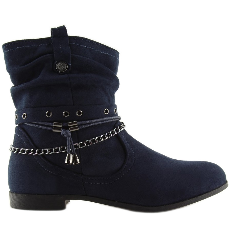 Stivali blu navy 3767 Blu