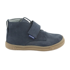 Stivali con velcro Mazurek 106 blu navy