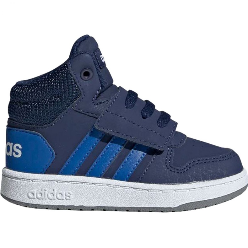 Scarpe da bambino Adidas Hoops Mid 2.0 EE6714 blu navy