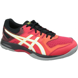 Scarpe da pallavolo Asics Gel-Rocket 9 M 1071A030-600 rosso multicolore