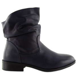 Stivali blu navy da donna 1127-PA DK.BLUE