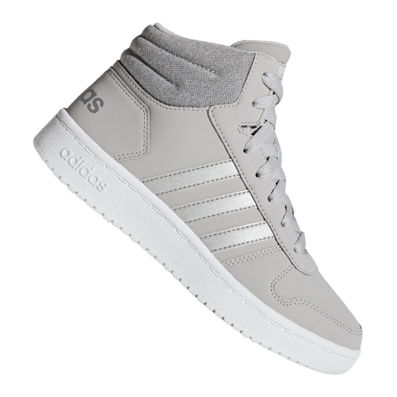 Adidas Hoops Mid 2.0 K Jr F35796 scarpe grigio