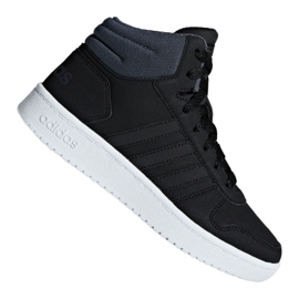 Adidas Hoops Mid 2.0 K Jr F35797 scarpe nero