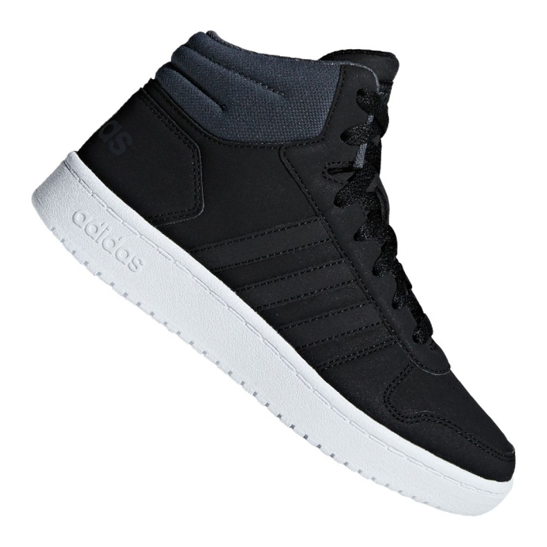 Adidas Hoops Mid 2.0 K Jr F35797 scarpe nero