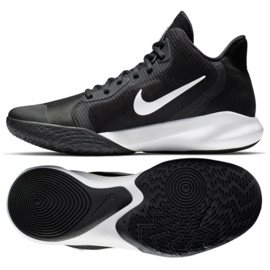 Scarpe da basket Nike Precision Iii M AQ7495 002 nere nero nero