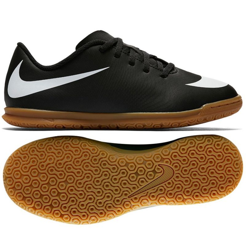 Nike Bravatax Ii Ic Jr 844438 001 nero scarpe