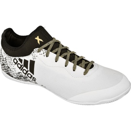 Scarpe indoor adidas X 16.3 Court M In S79705 bianco bianco