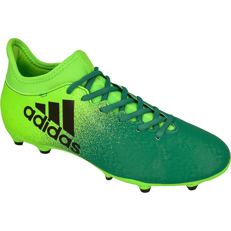 Scarpe da calcio Adidas X 16.3 Fg M BB5855 verde verde