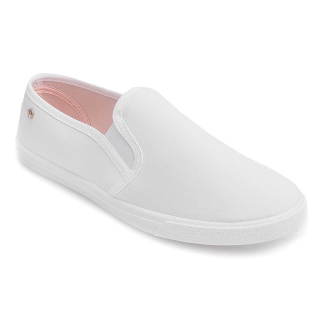 Sneakers Slip On B703 Bianco bianca