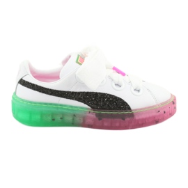 Platform Candy Princess Sophia Webster PUMA White PUMA Black bianco nero rosa verde