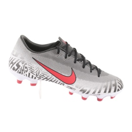 Scarpa da calcio Nike Mercurial Vapor 12 Academy Neymar FG / MG M AO3131-170 bianca