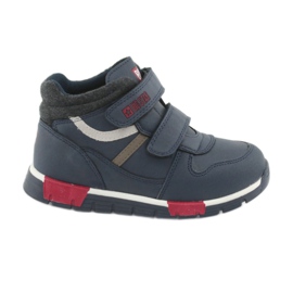 Scarpe sportive con velcro Big Star 374065 blu navy bianca rosso